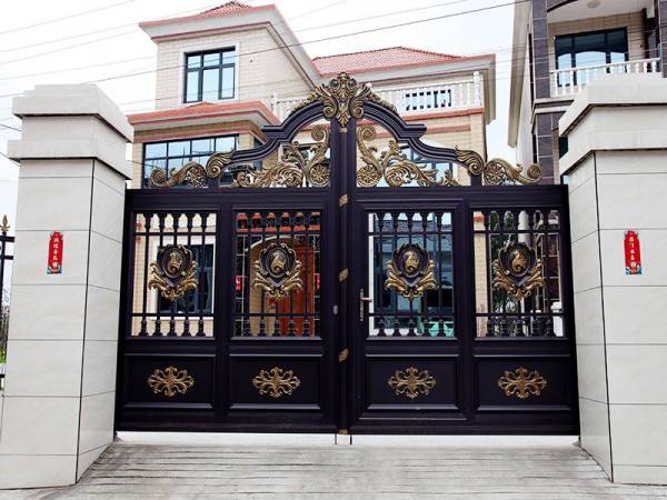 铝艺别墅庭院门为什么看上去很高档呢？